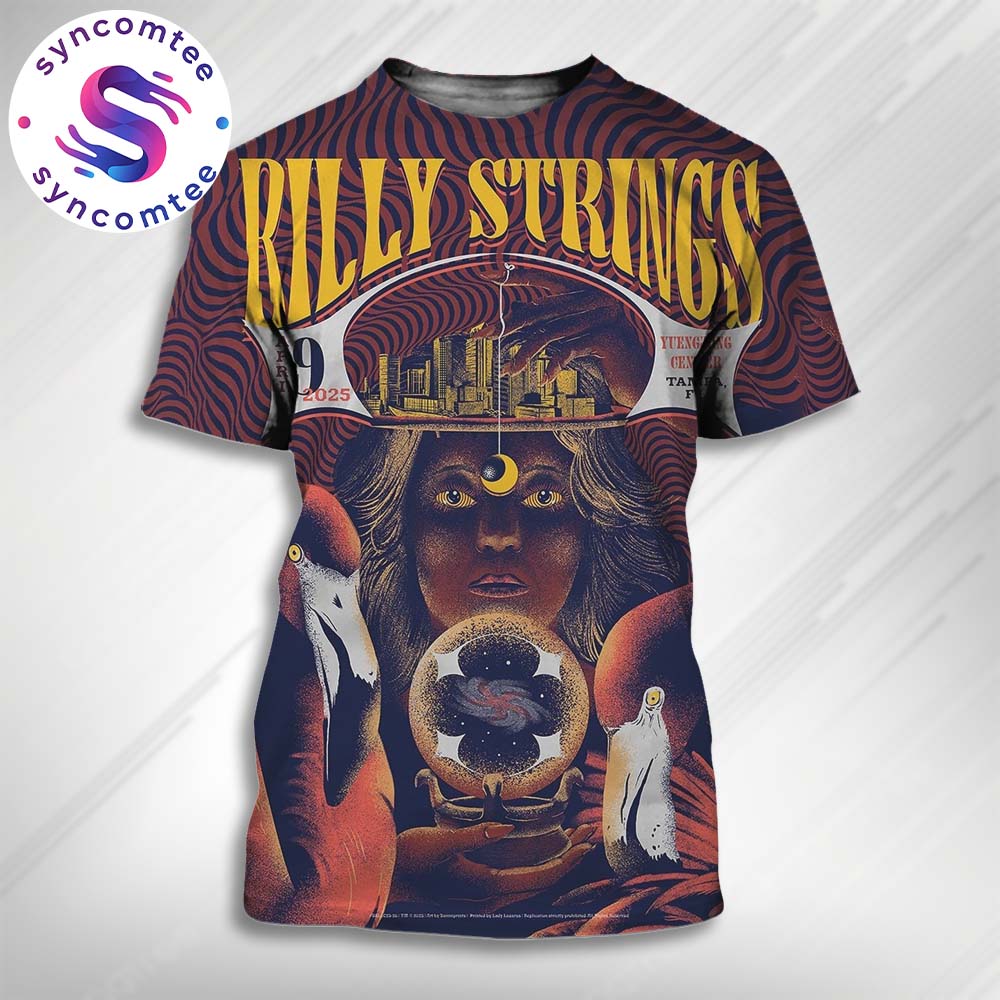 Billy Strings Poster Show Music On April 09 2025 At Yuenling Center In Tampa FL All Over Print Shirt Billy Strings Poster Show Music On April 09 2025 At Yuenling Center In Tampa FL All Over Print Shirt