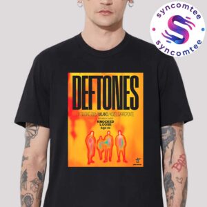Deftones Event Poster At Kozel Carroponte In Milan Italy On June 17th 2025 Unisex T-Shirt